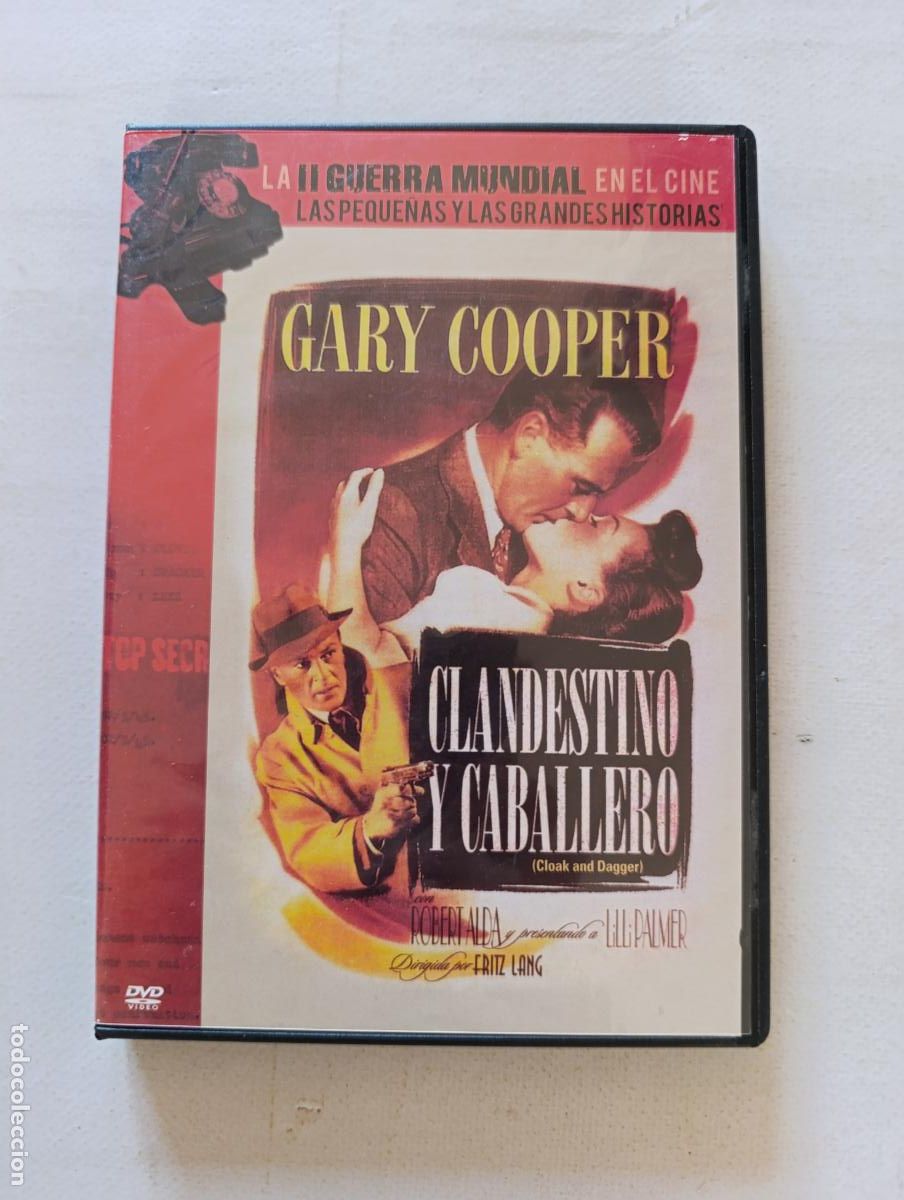 Cine: DVD CLANDESTINO Y CABALLERO - GARY COOPER - FRITZ LANG (DS)