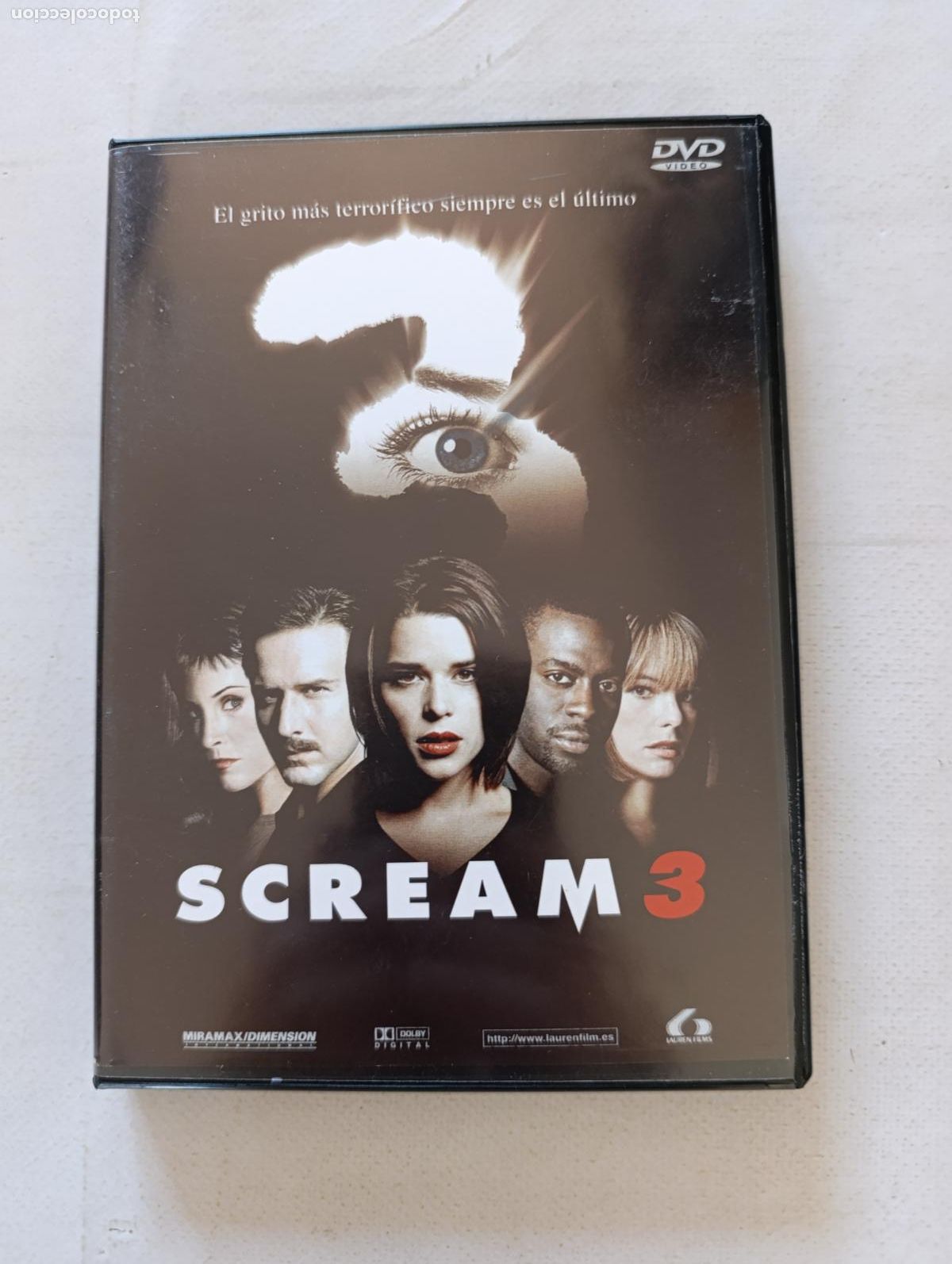 Cine: DVD SCREAM 3 - SCREAM (DS)