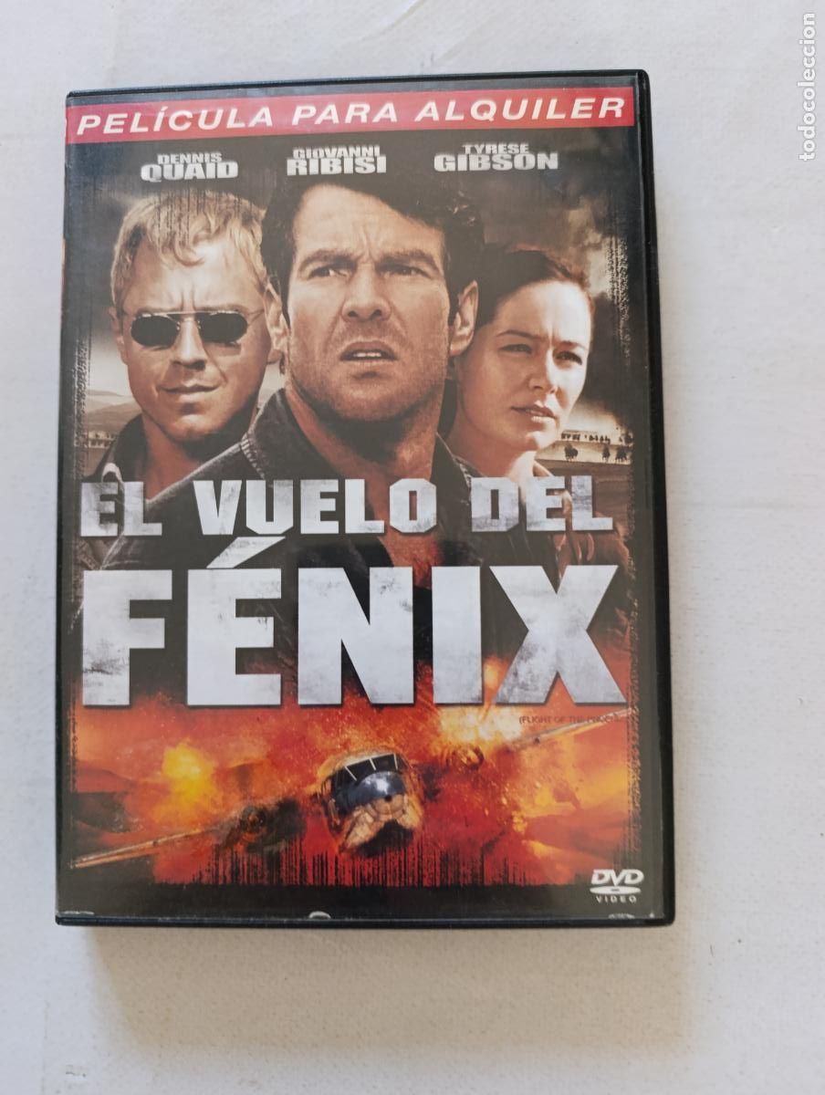 Cine: DVD EL VUELO DEL FENIX - EDICION DE ALQUILER - DENNIS QUAID - LEER DESCRIPCION (DT)