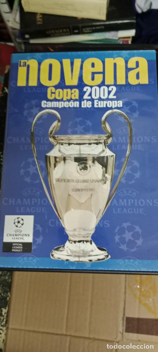 Cine: REAL MADRID CLUB DE FUTBOL. LA NOVENA. COPA 2002. CAMPEON DE EUROPA. DVD DE 120 MINU DVD CINE MM-PLG