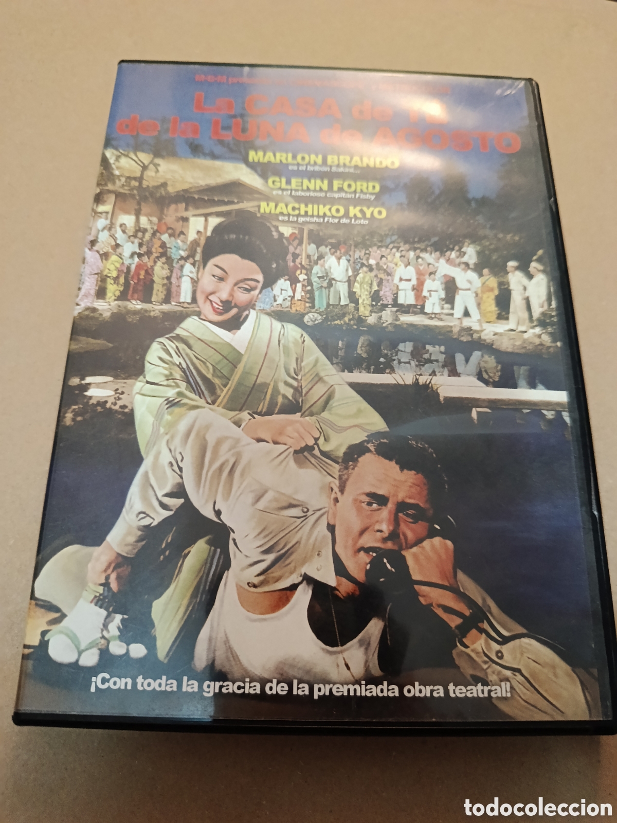 Cinema: Dvd. La casa de t&eacute; de la luna de agosto. Con Marlon Brando y Glenn Ford.