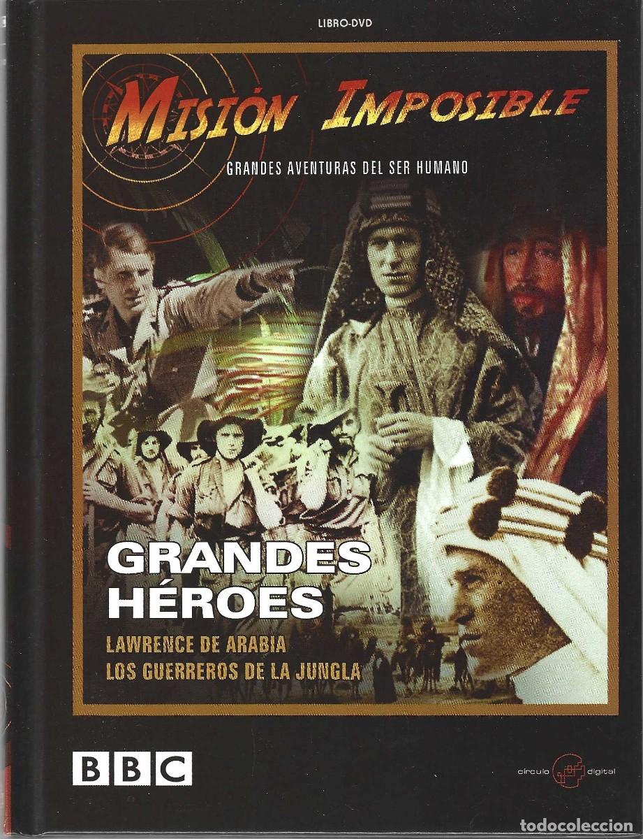 Cine: MISI&Oacute;N IMPOSIBLE GRANDES H&Eacute;ROES (LIBRO DVD)
