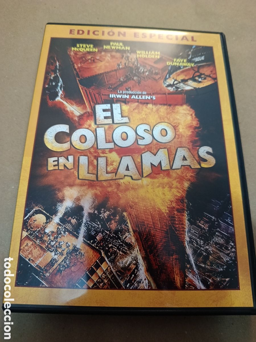 Cinema: Dvd. El coloso en llamas. Edici&oacute;n Especial 2 dvds. Edici&oacute;n descatalogada. Con Paul Newman y Steve Mc