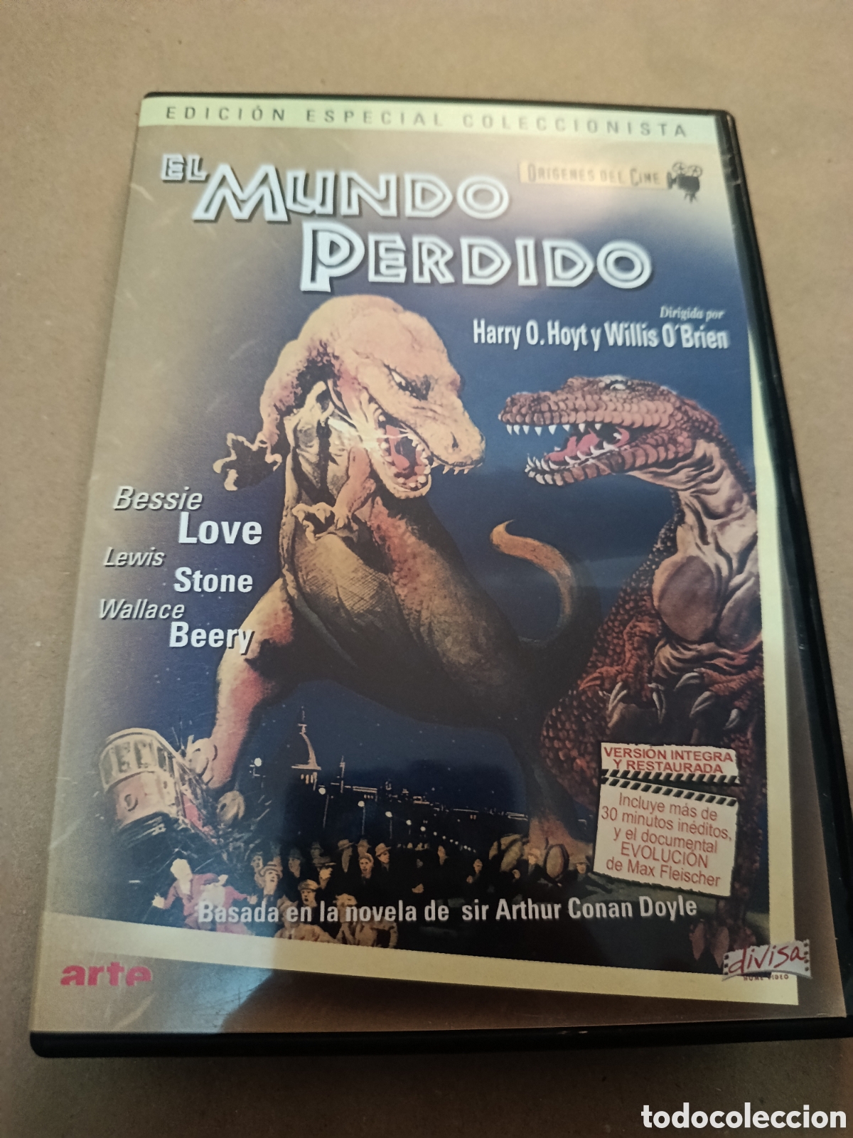 Cinema: Dvd. El mundo perdido. Edici&oacute;n Especial Coleccionista. Versi&oacute;n &iacute;ntegra y restaurada. Origenes del ci