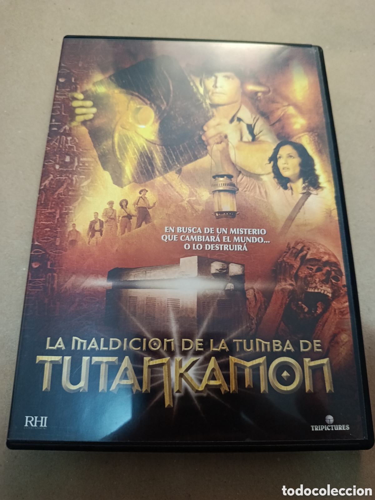 Cinema: Dvd. La maldici&oacute;n de la tumba de Tutankamon. Descatalogado. &Uacute;nico en TC. Muy dif&iacute;cil de conseguir.