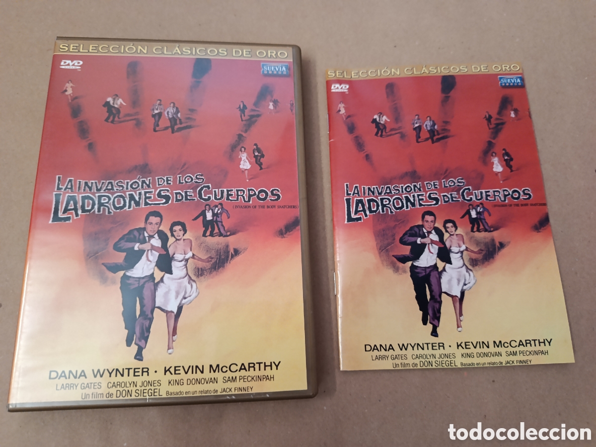 Cinema: Dvd. La invasi&oacute;n de los ladrones de cuerpos. Ciencia Ficci&oacute;n Cl&aacute;sica. De culto. Incluye libreto de 3