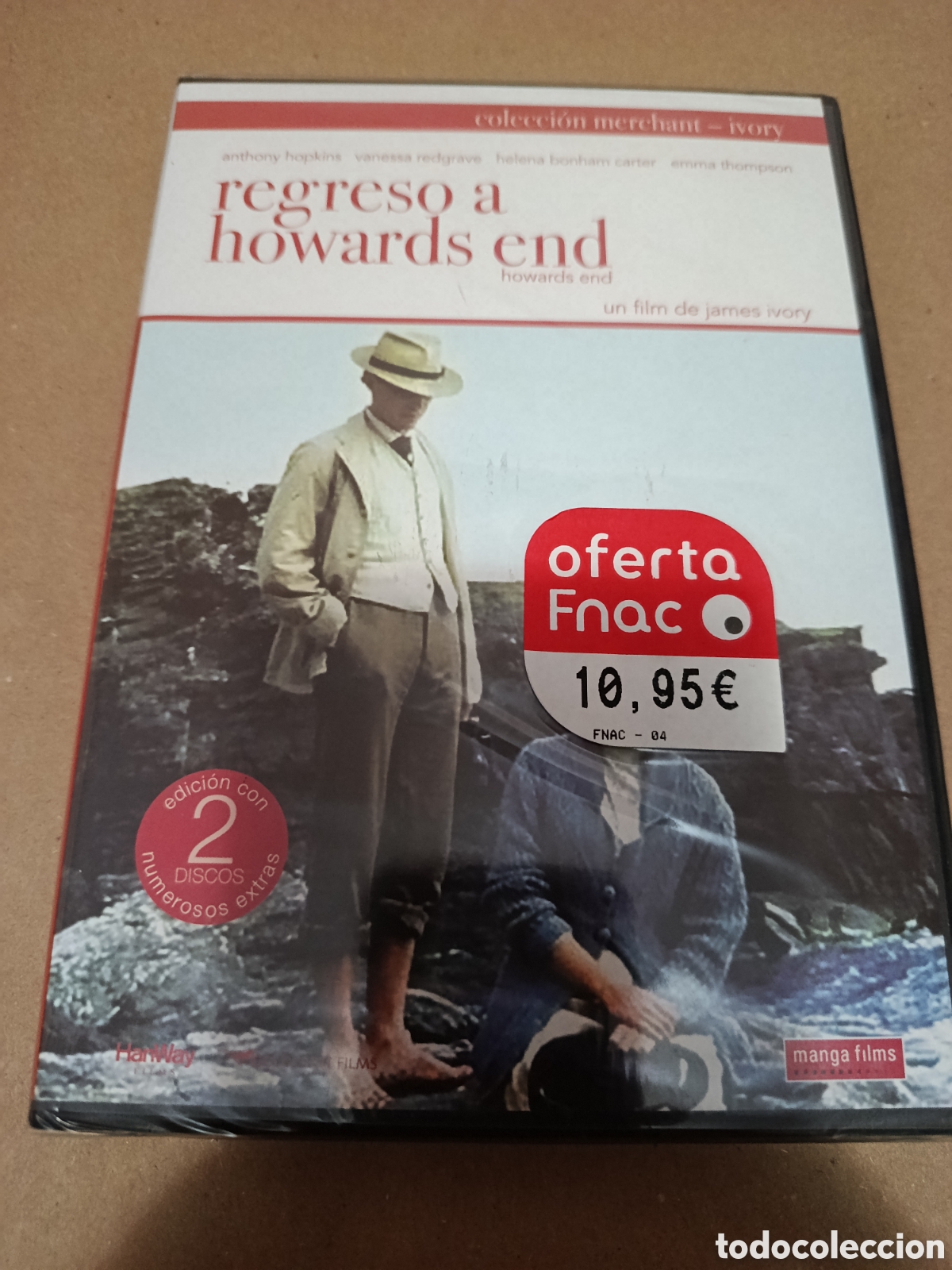 Cinema: Dvd. Regreso a Howards End. 2 dvds. Colecci&oacute;n Merchant &ndash; Ivory. Precintado.