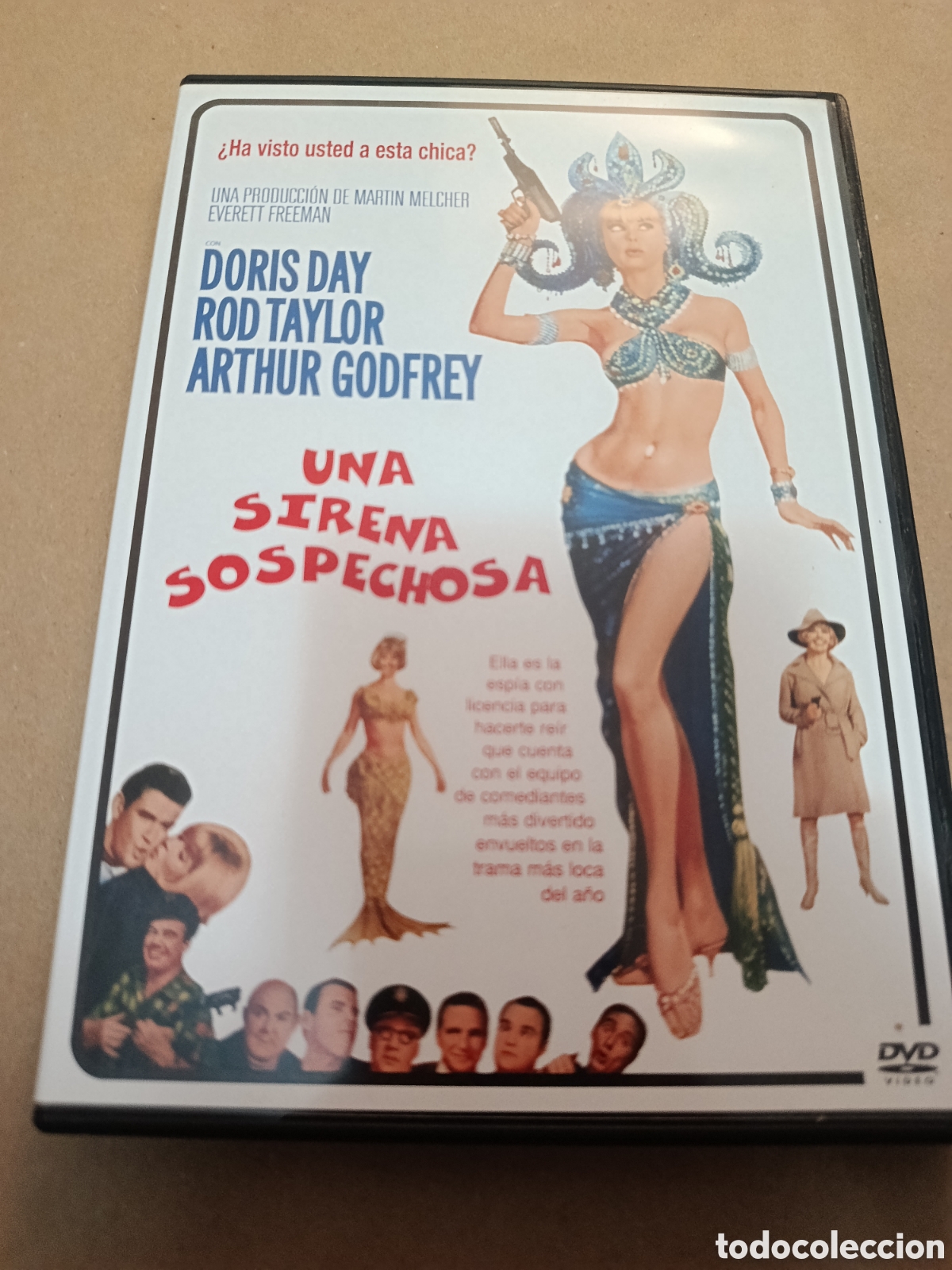 Cinema: Dvd. Una sirena sospechosa. Con Doris Day.
