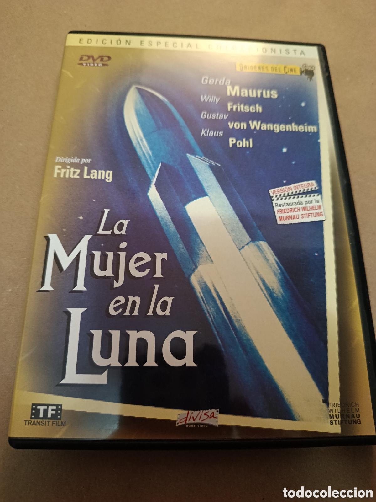 Cinema: Dvd. La mujer en la luna. Fritz Lang. Versi&oacute;n &iacute;ntegra y restaurada. Edici&oacute;n Especial Coleccionista.