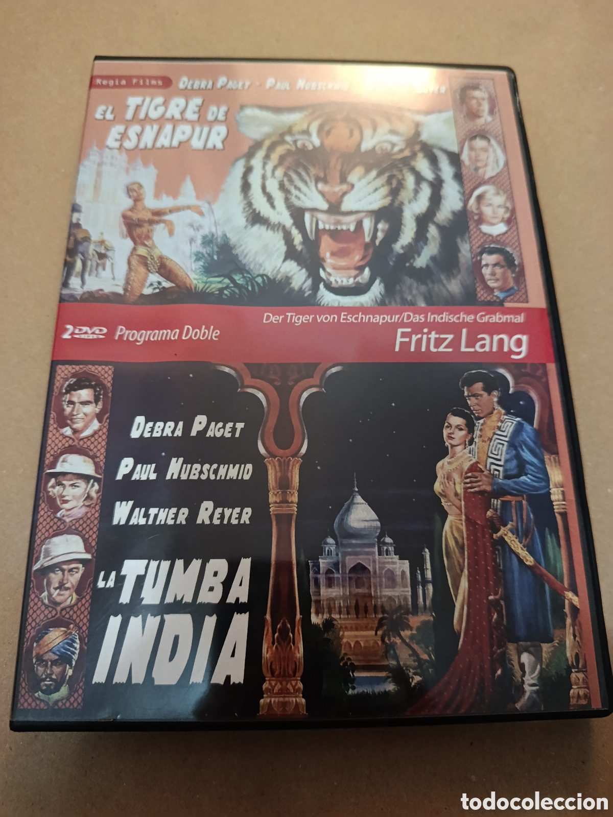 Cinema: 2 Dvd. Fritz Lang. El tigre de Esnapur + La tumba india.
