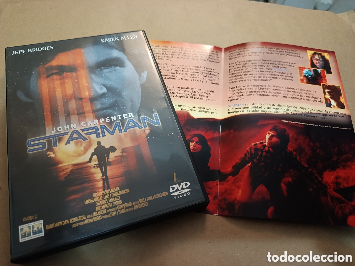 Cinema: Dvd. Starman. John Carpenter. Con Jeff Bridges.