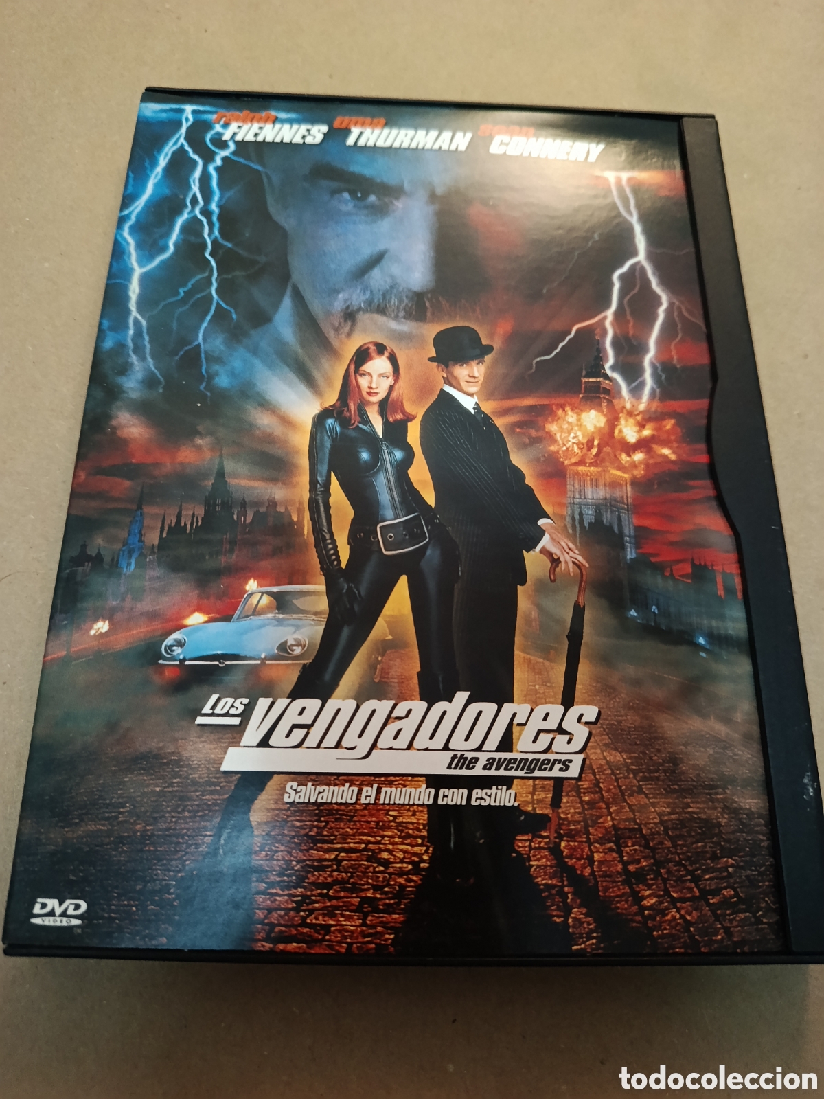 Cinema: Dvd. Los vengadores. The Avengers. Con Ralph Fiennes y Uma Thurman.
