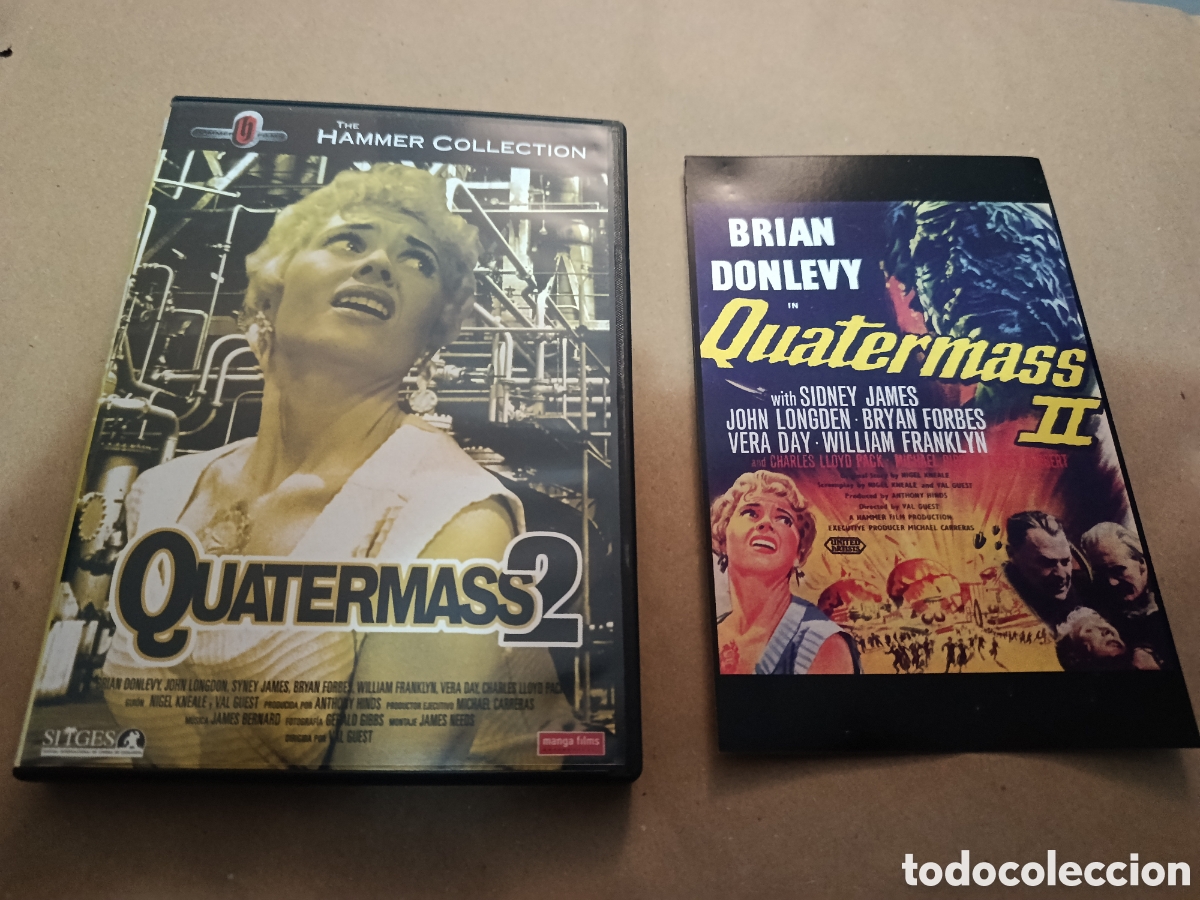 Cinema: Dvd. Quatermass 2. Incluye postal. The Hammer Collection.