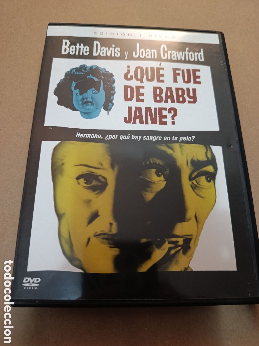 Cinema: Dvd. &iquest;Qu&eacute; fue de Baby Jane? Con Bette Davis y Joan Crawford. Una obra maestra.