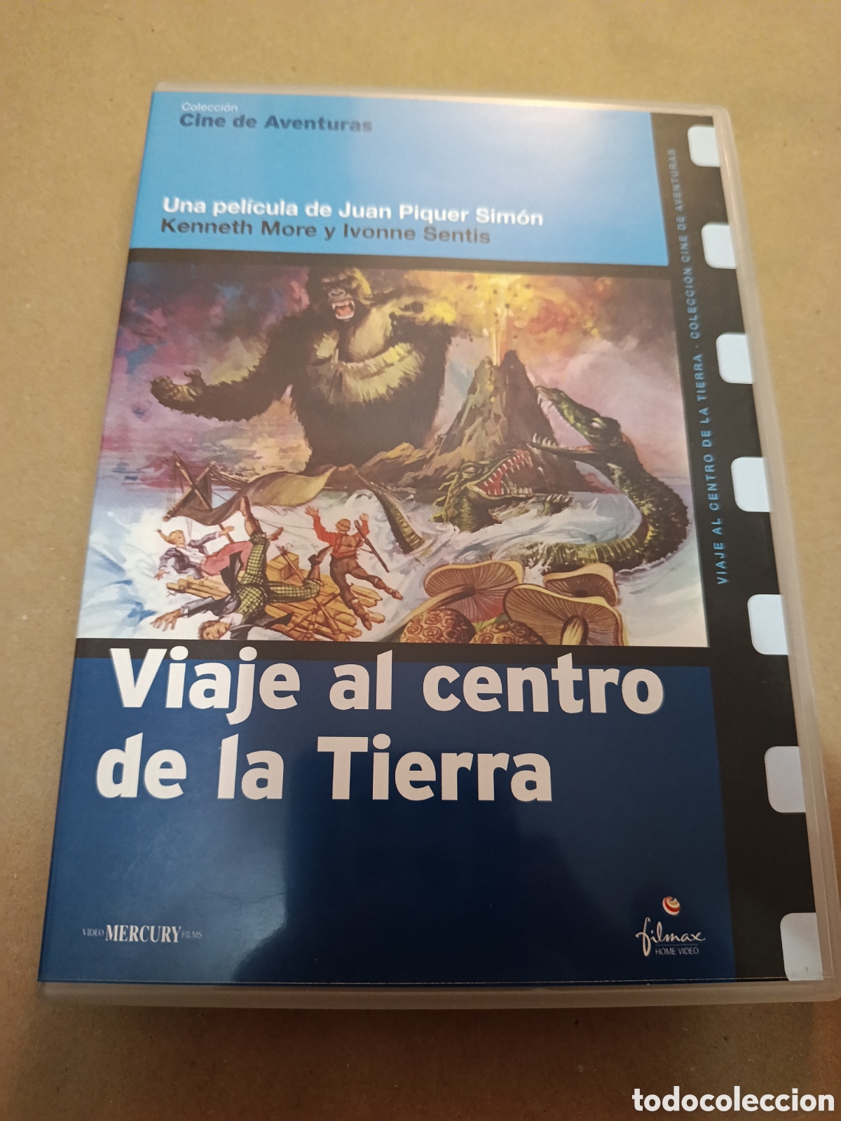 Cinema: Dvd. Viaje al centro de la tierra. Juan Piquer Sim&oacute;n. De culto. Descatalogad&iacute;sima y muy buscada.