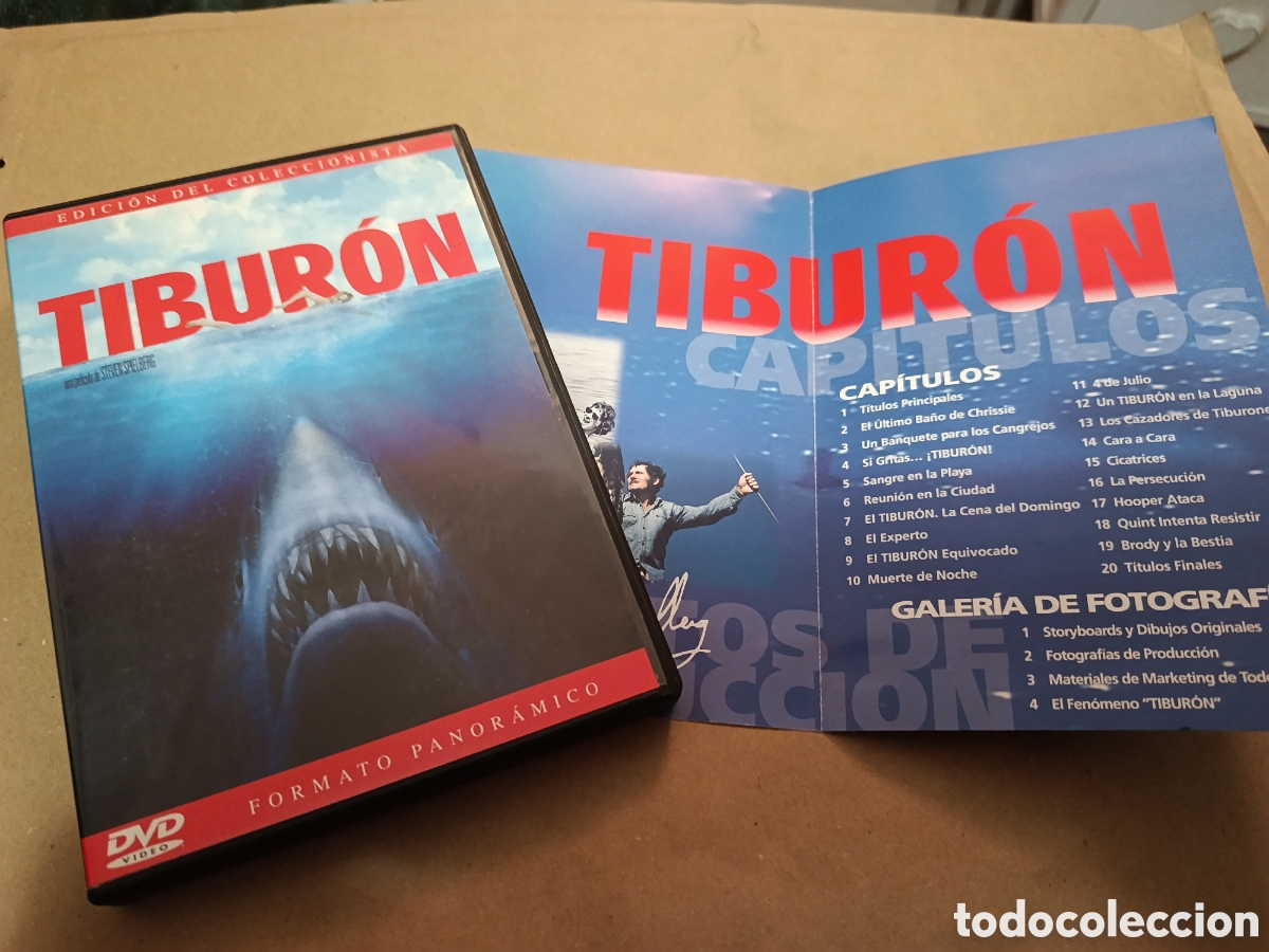 Cinema: Dvd. Tibur&oacute;n. Edici&oacute;n del coleccionista.