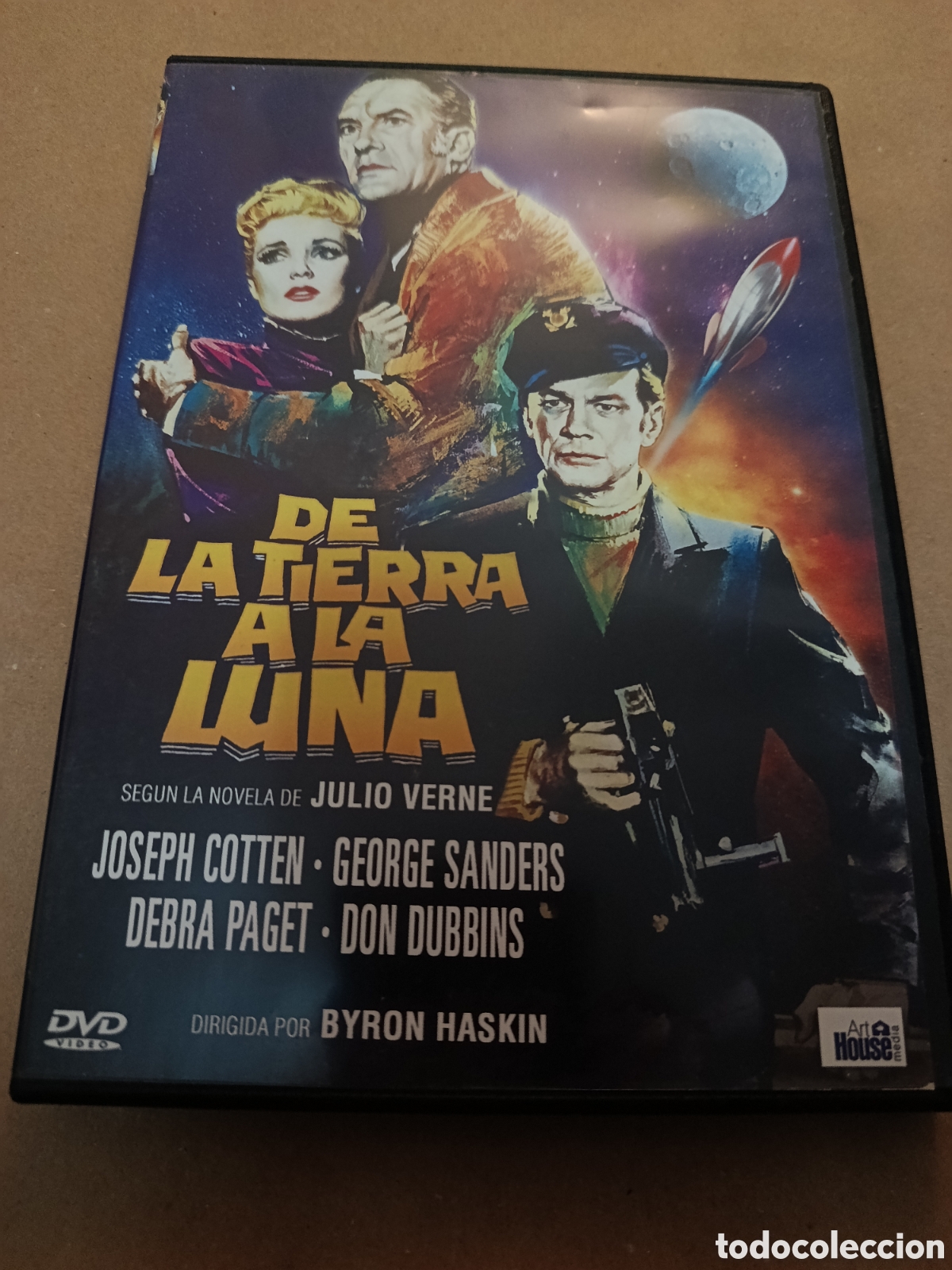 Cinema: Dvd. De la tierra a la luna. Julio Verne. Ciencia Ficci&oacute;n Cl&aacute;sica. De culto.
