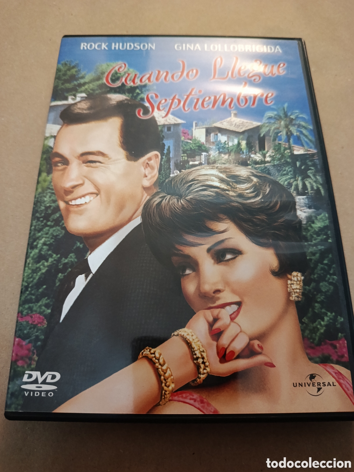 Cinema: Dvd. Cuando llegue septiembre. Con Rock Hudson y Gina Lollobrigida.