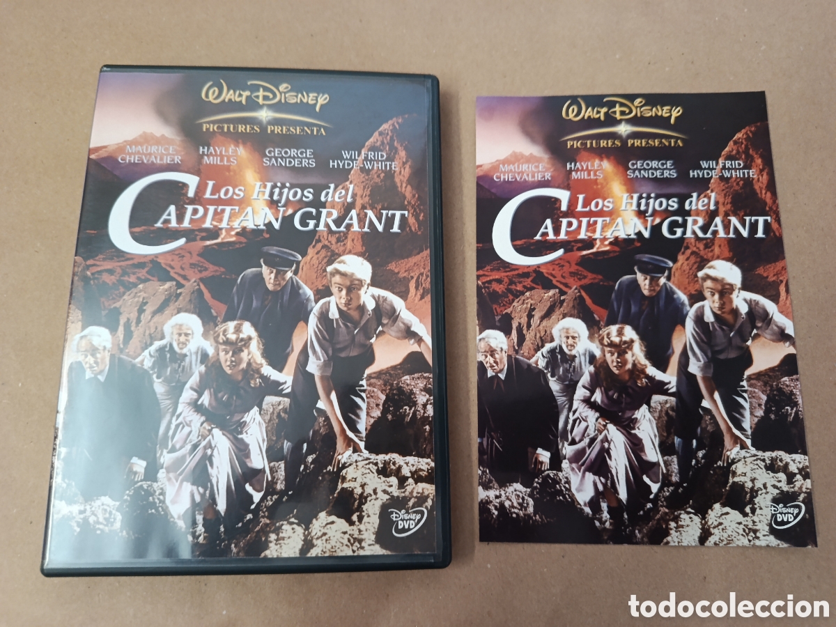 Cinema: Dvd. Los hijos del Capit&aacute;n Grant. Disney.