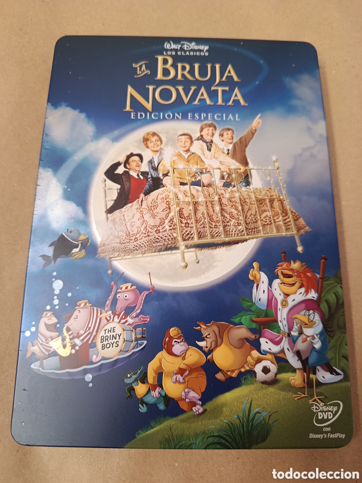 Cinema: Dvd. La bruja novata. Edici&oacute;n Especial Caja Met&aacute;lica. Disney. Edici&oacute;n Descatalogado.