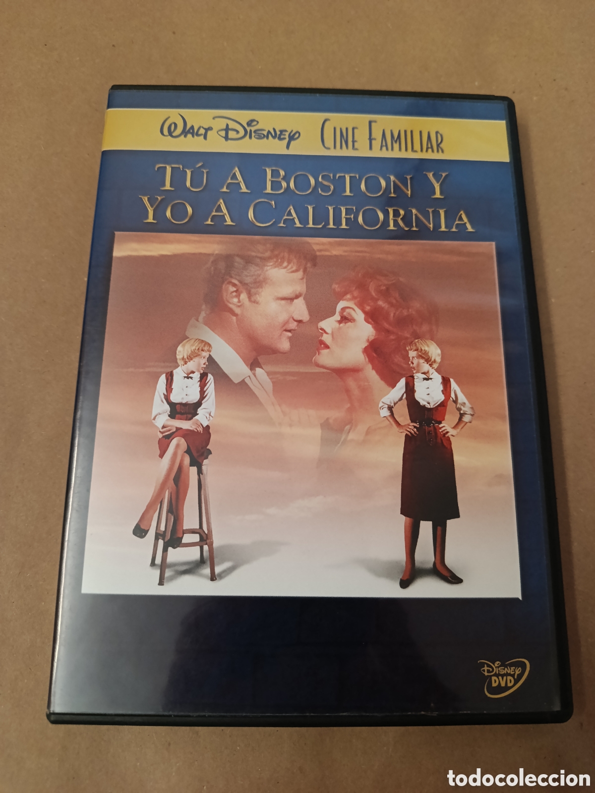 Cinema: Dvd. T&uacute; a Boston y yo a California. Disney. Descatalogado.