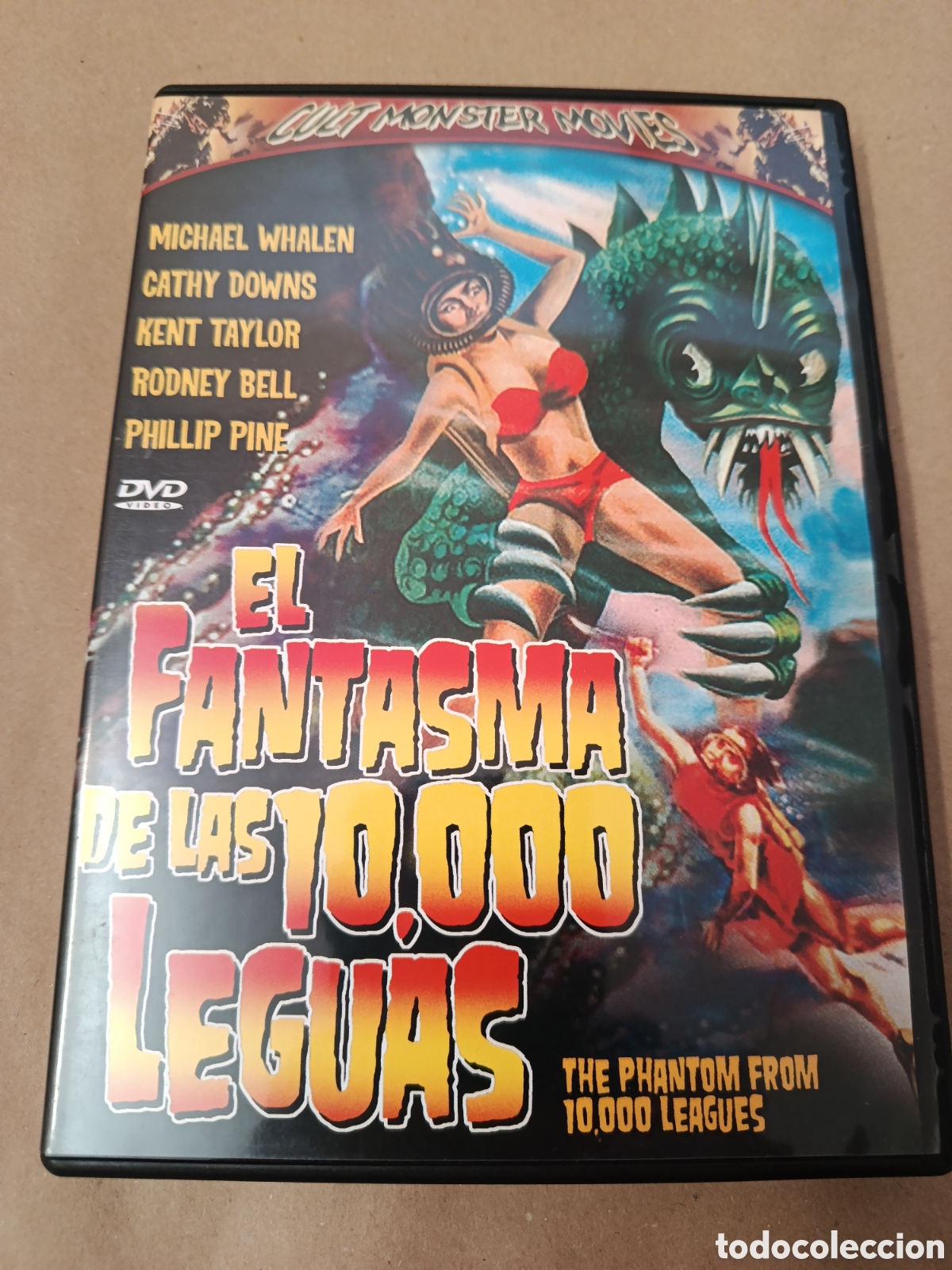 Cinema: Dvd. El fantasma de las 10.000 leguas. Cult Monster Movies.