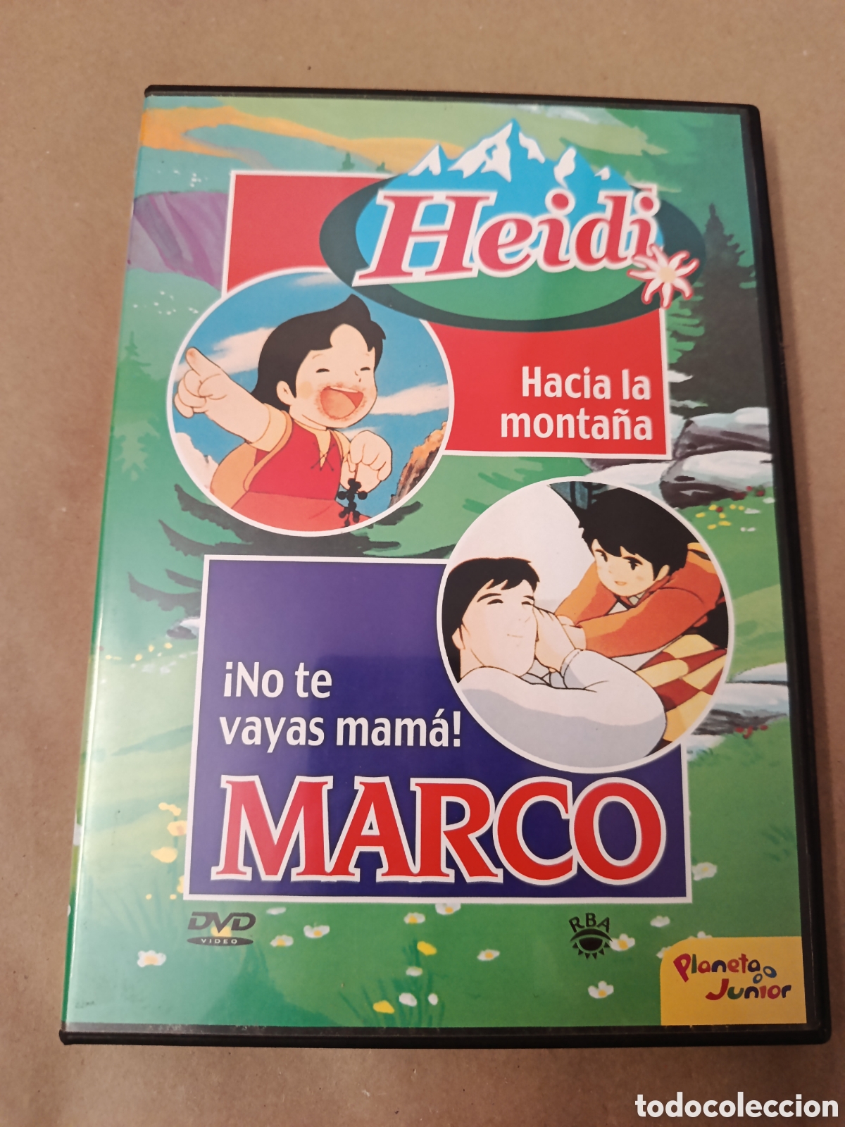 Cinema: Dvd. Heidi y Marco. Cap&iacute;tulo 1 de cada una de las series.