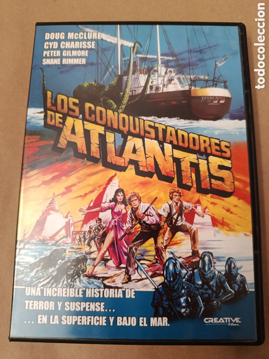 Cinema: Dvd. Los conquistadores de Atlantis. Ciencia Ficci&oacute;n Cl&aacute;sica. De culto.