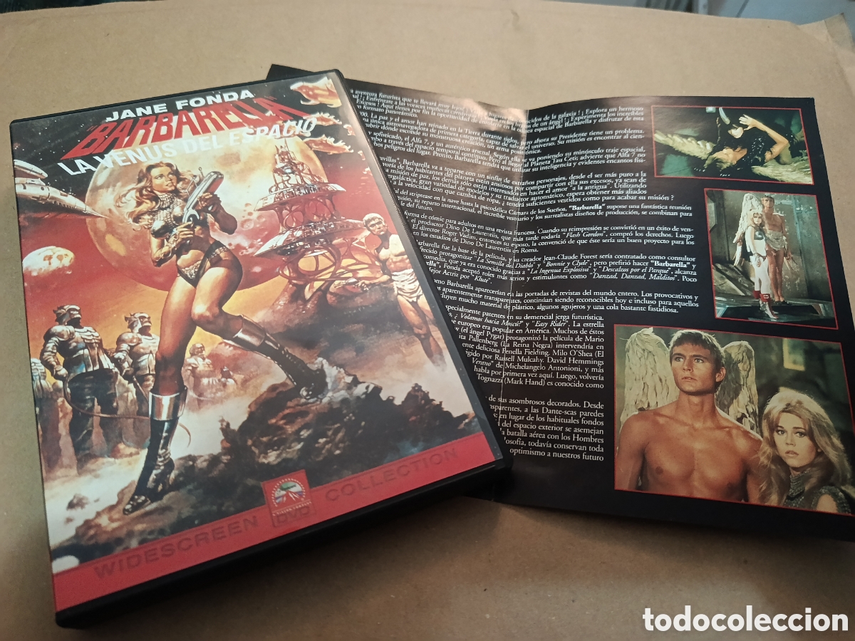 Cinema: Dvd. Barbarella. Con Jane Fonda. Ciencia Ficci&oacute;n Cl&aacute;sica. De culto.