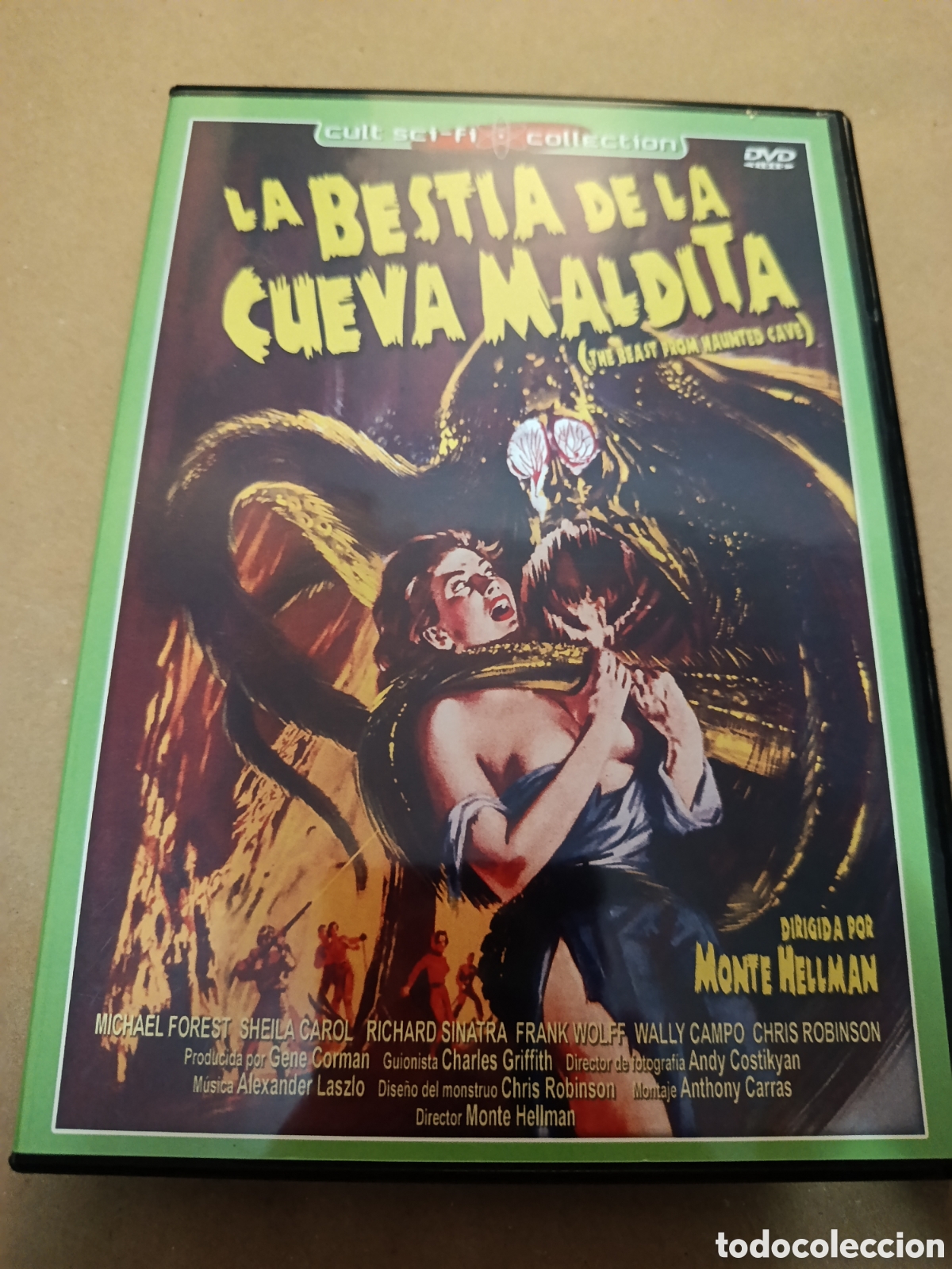 Cinema: Dvd. La bestia de la cueva maldita. Ciencia Ficci&oacute;n Cl&aacute;sica. De culto.