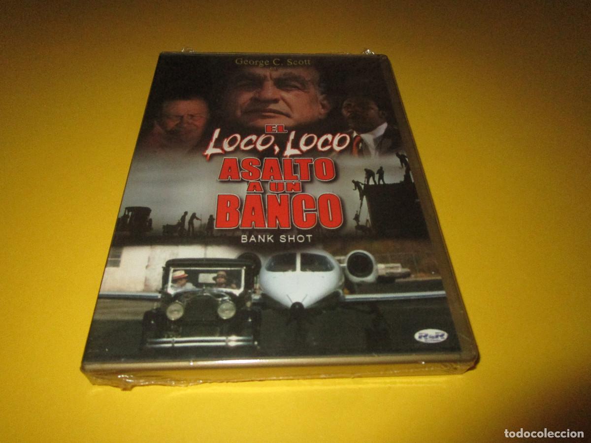 Cine: EL LOCO LOCO ASALTO A UN BANCO - DVD - PRECINTADA -GEORGE C. SCOTT