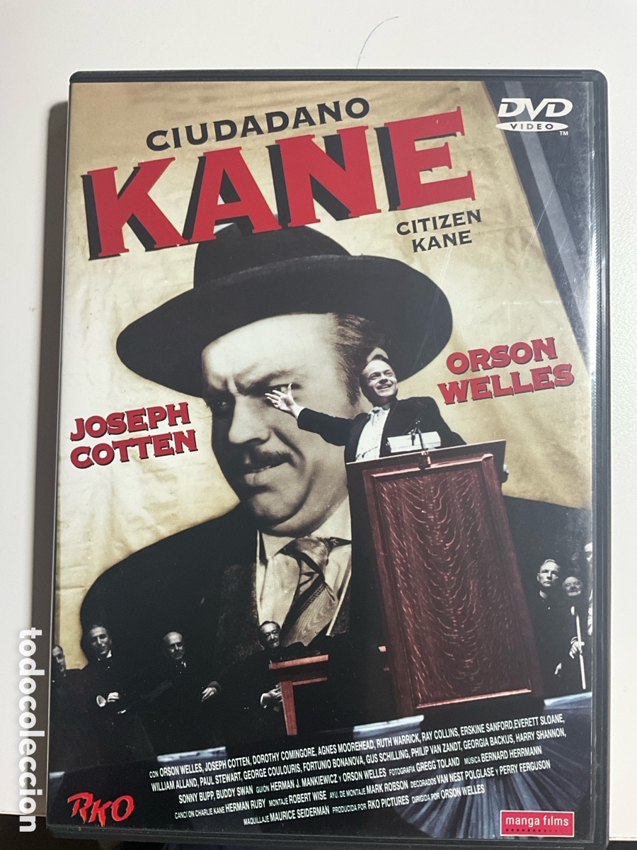 Cine: CIUDADANO KANE. ORSON WELLS