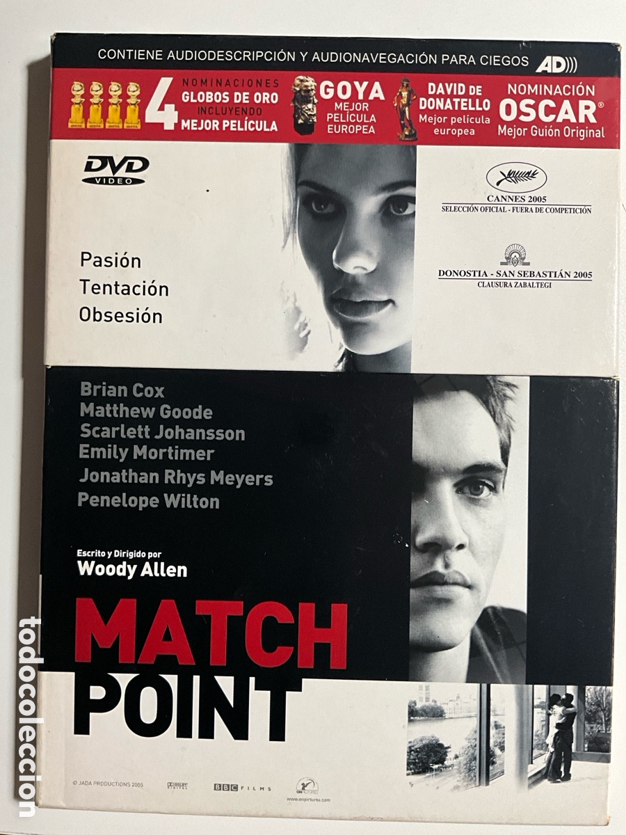 Cine: MATCH POINT. WOODY ALLEN