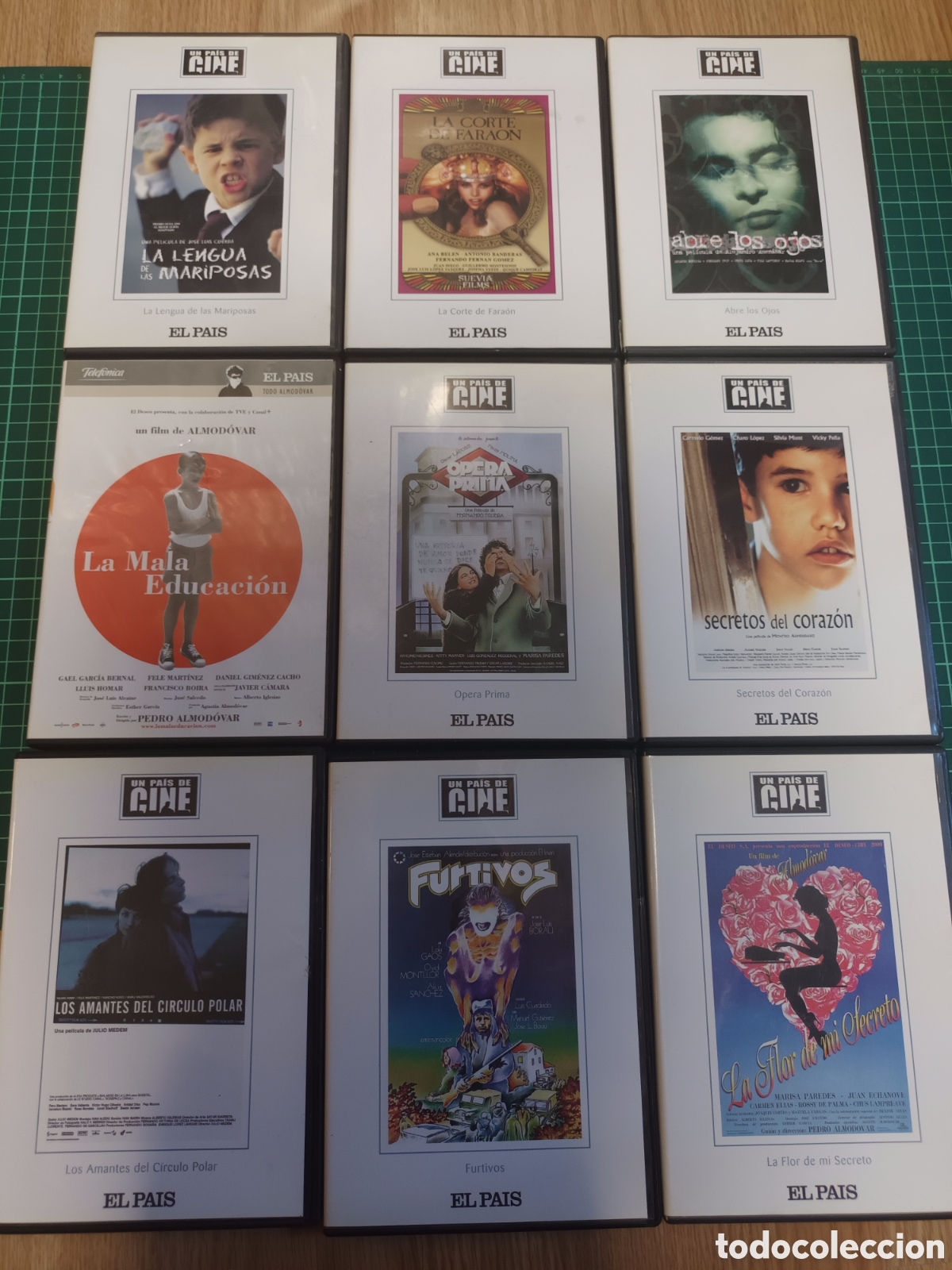 Cine: 9 dvd originales cine espa&ntilde;ol