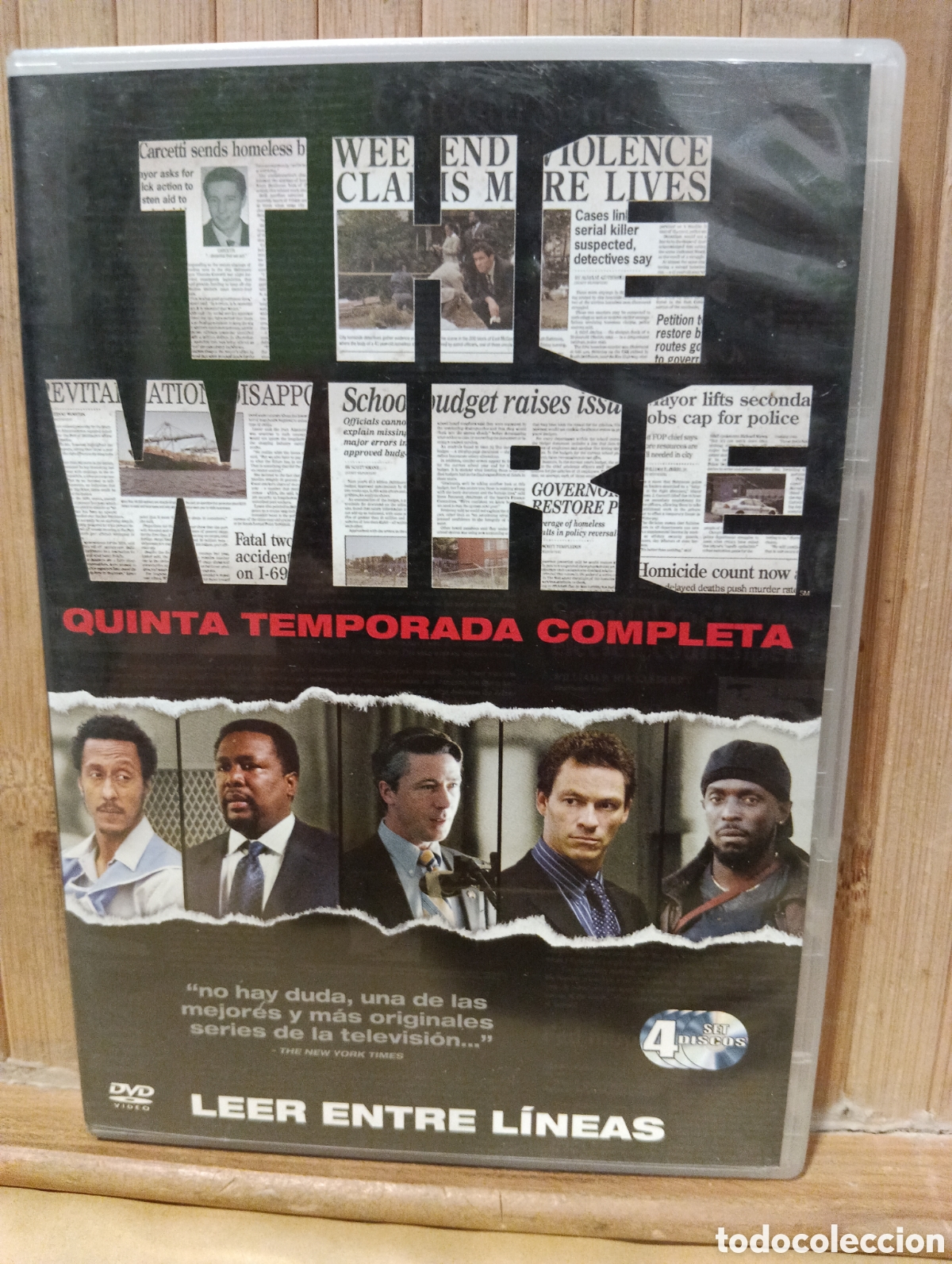 Cine: THE Wire- quinta temporada completa - DVD seminuevo