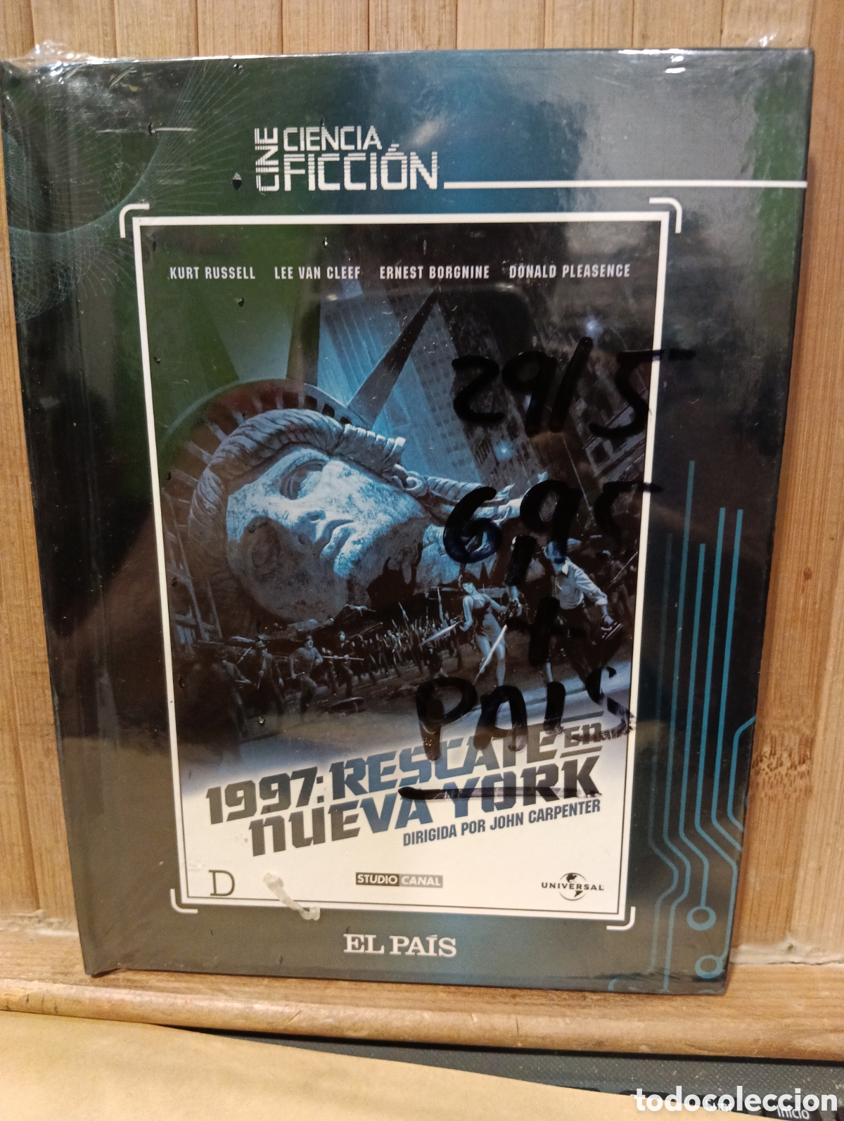 Cine: 1997:Rescate en Nueva York - DVD edici&oacute;n libro-Precintado