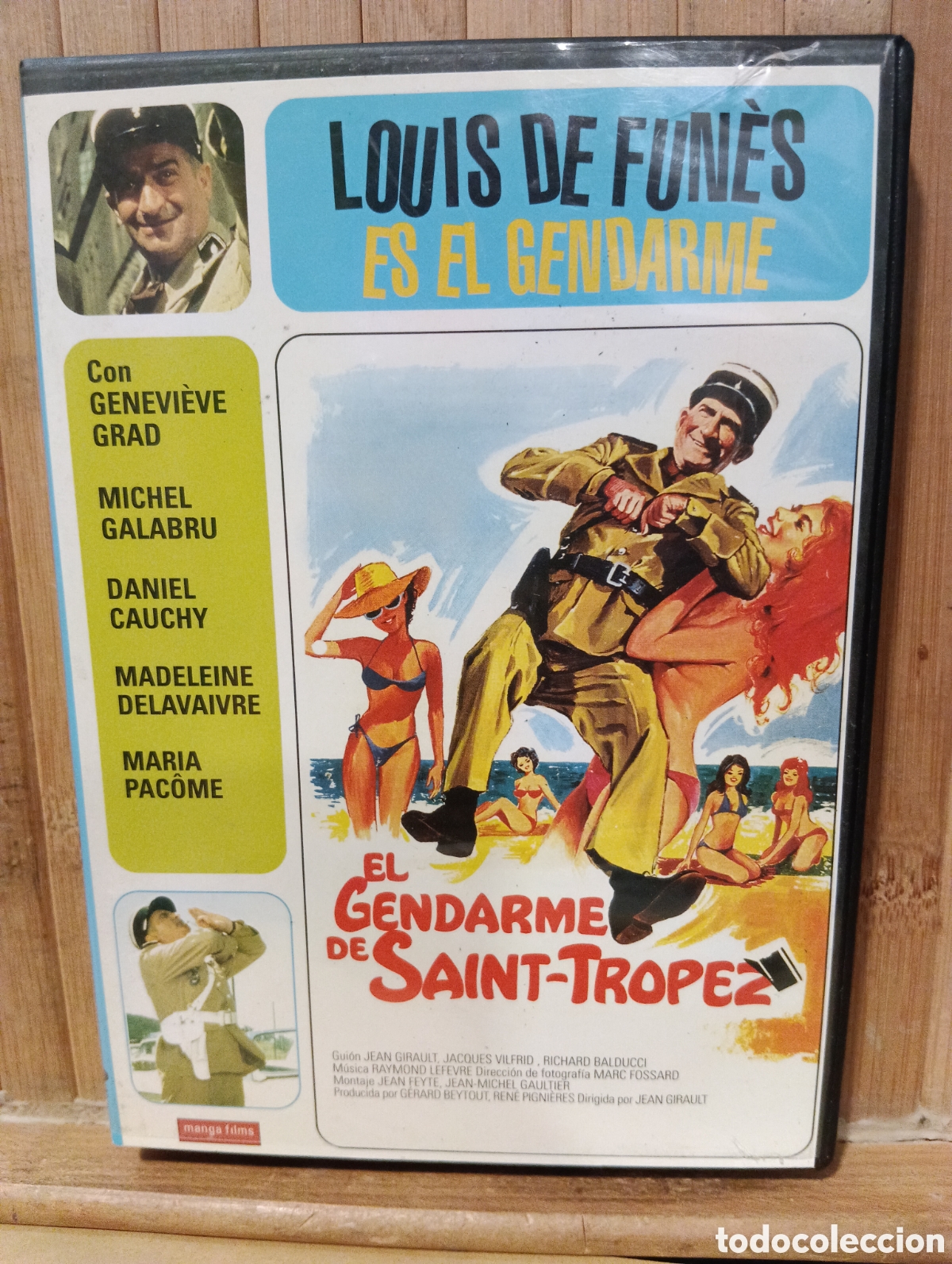 Cine: El gendarme de Sant-Tropez -(Luis de Funes) DVD seminuevo