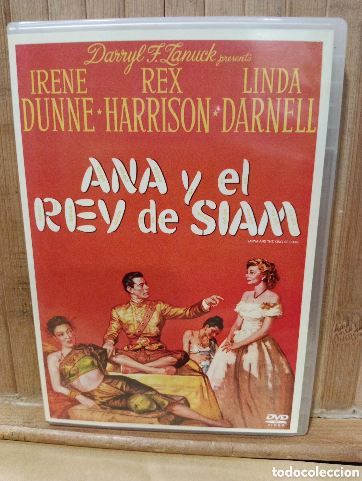 Cine: Ana y el rey de Siam - DVD seminuevo