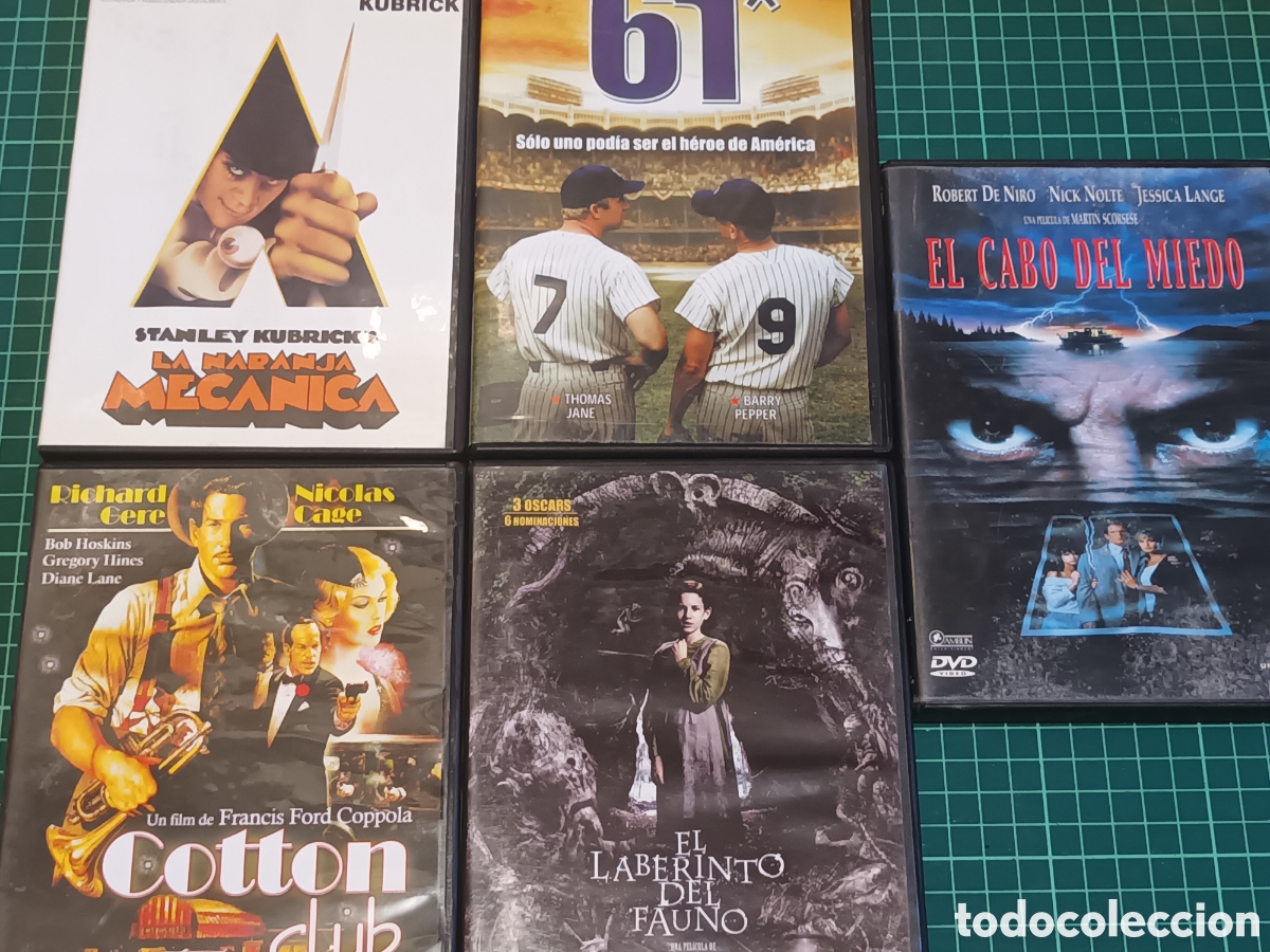 Cine: Lote 5 pel&iacute;culas surtidas dvd