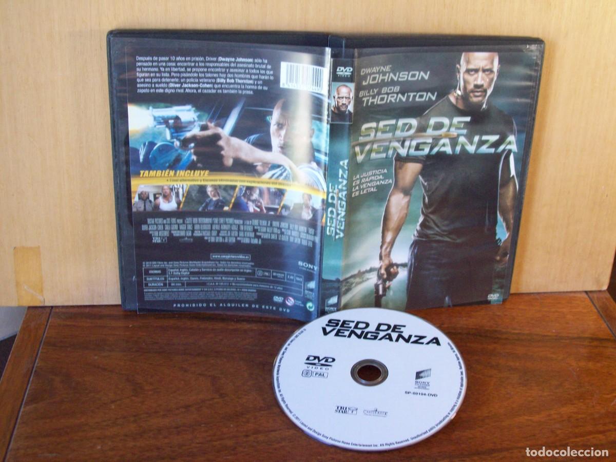 Cine: SED DE VENGANZA - DWAYNE JOHNSON - BILLY BOB THORNTON - DVD
