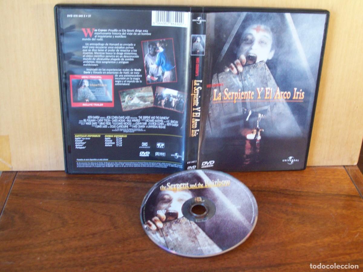 Cine: LA SERPIENTE Y EL ARCO IRIS - BILL PULMAN - CATHY TYSON - ZAKES MOKAE - DVD