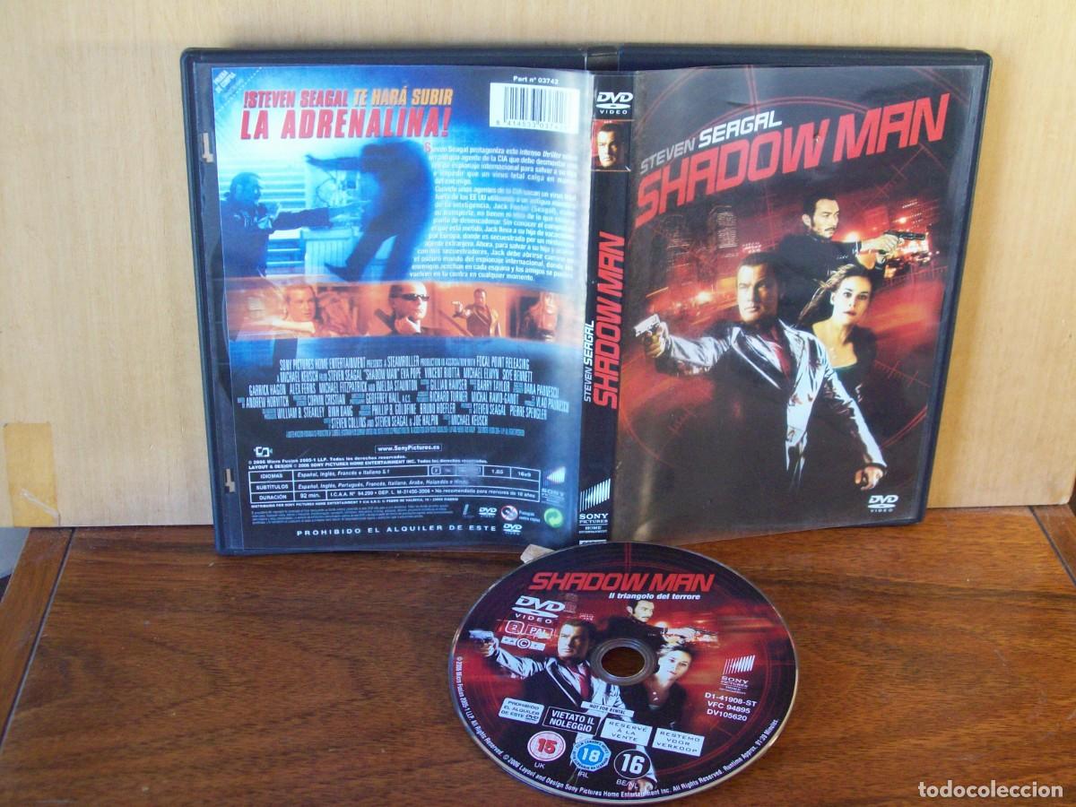 Cine: SHADOW MAN - STEVEN SEAGAL - EVA POPE - VINCENT RIOTTA - MICHAEL ELWIN - DVD