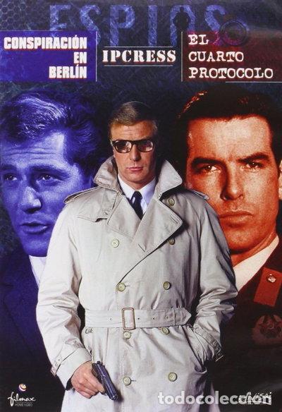 Cine: Esp&iacute;as: Conspiraci&oacute;n en Berl&iacute;n / Ipcress / El cuarto protocolo- 8421394539150