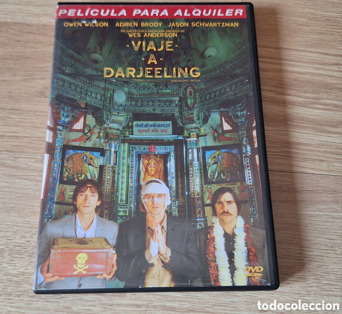 Cine: Viaje a Darjeeling DVD Descatalogada