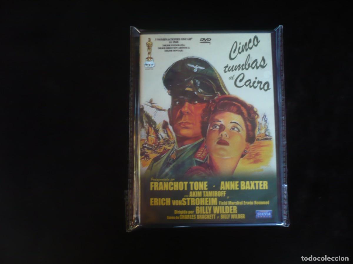 Cine: cinco tumbas en el cairo - dvd nuevo precintado