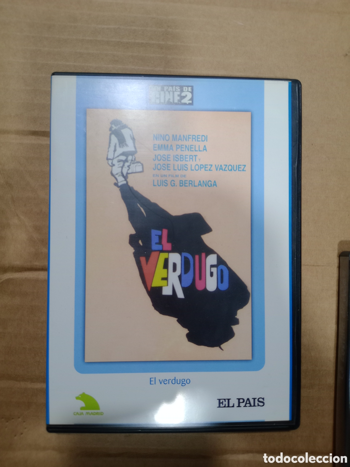 Cine: EL VERDUGO - DVD EL PAIS SIN USO - JOSE ISBERT - LOPEZ VAZQUEZ - BERLANGA