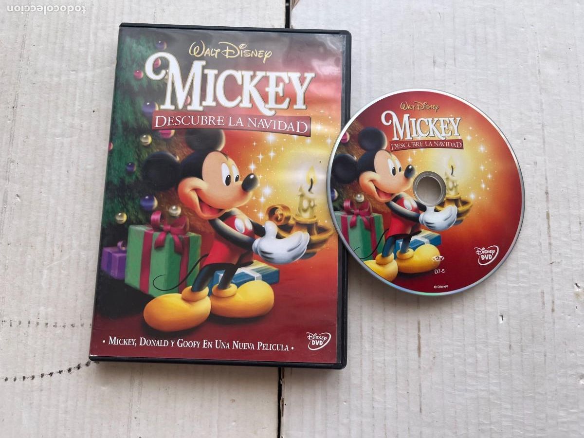 Cine: MICKEY DESCUBRE LA NAVIDAD MOUSE WALT - DISNEY - PELICULA DVD KREATEN