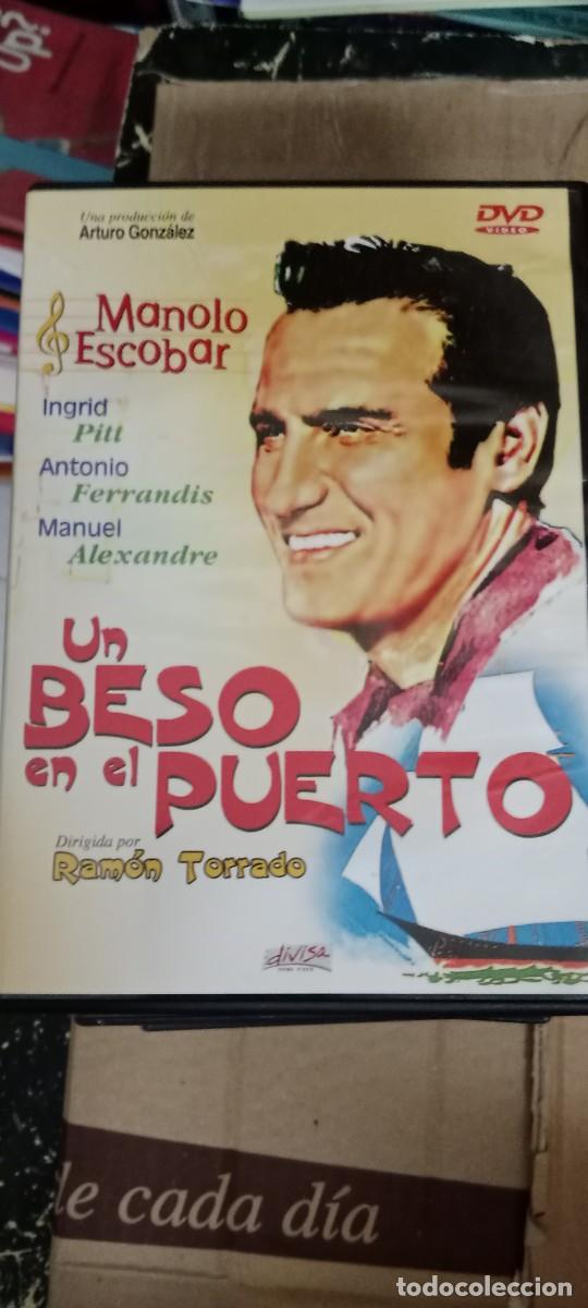 Cine: MANOLO ESCOBAR UN BESO EN EL PUERTO DVD CINE L-HC