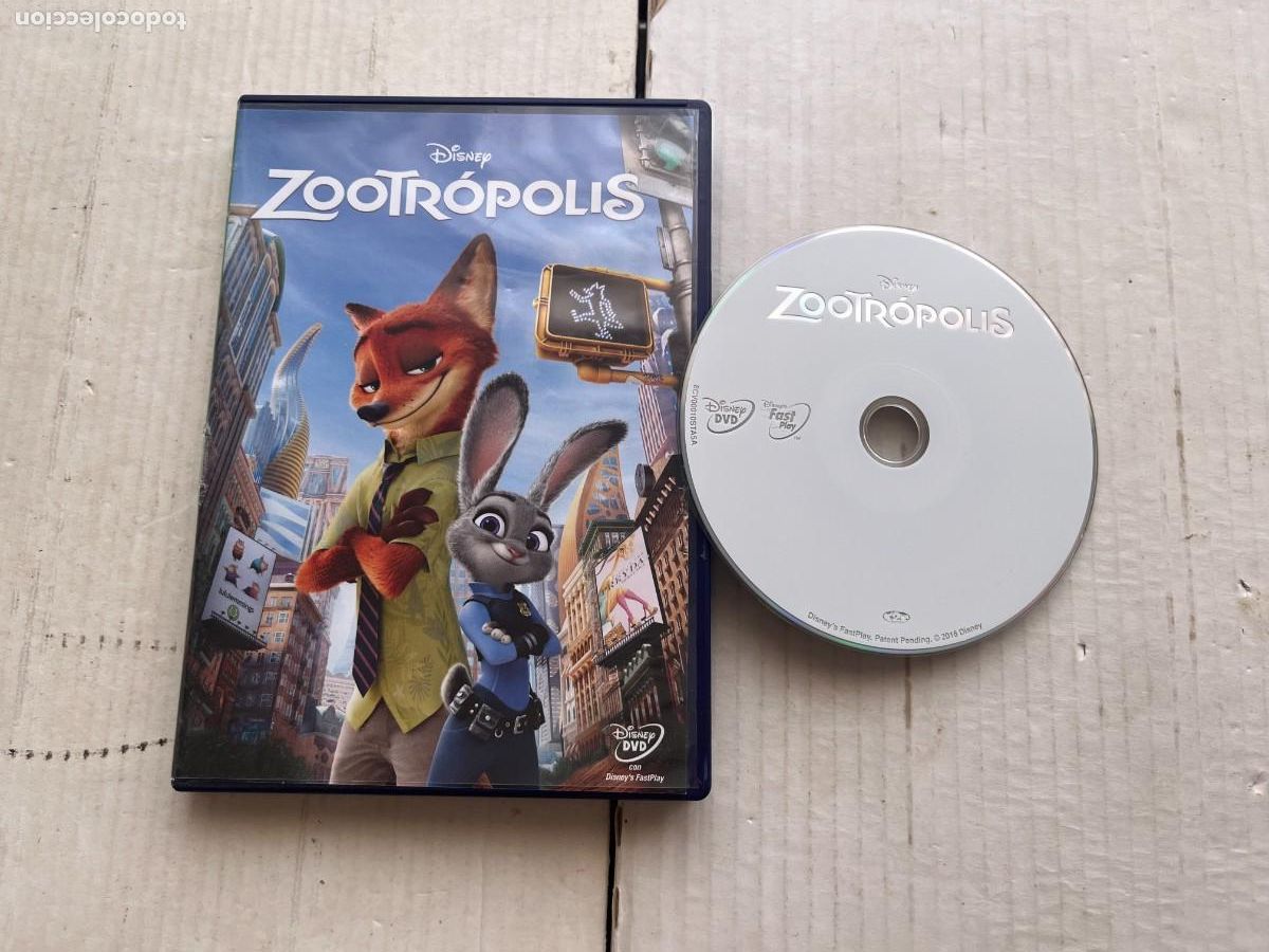 Cine: ZOOTROPOLIS - DISNEY - PELICULA DVD KREATEN