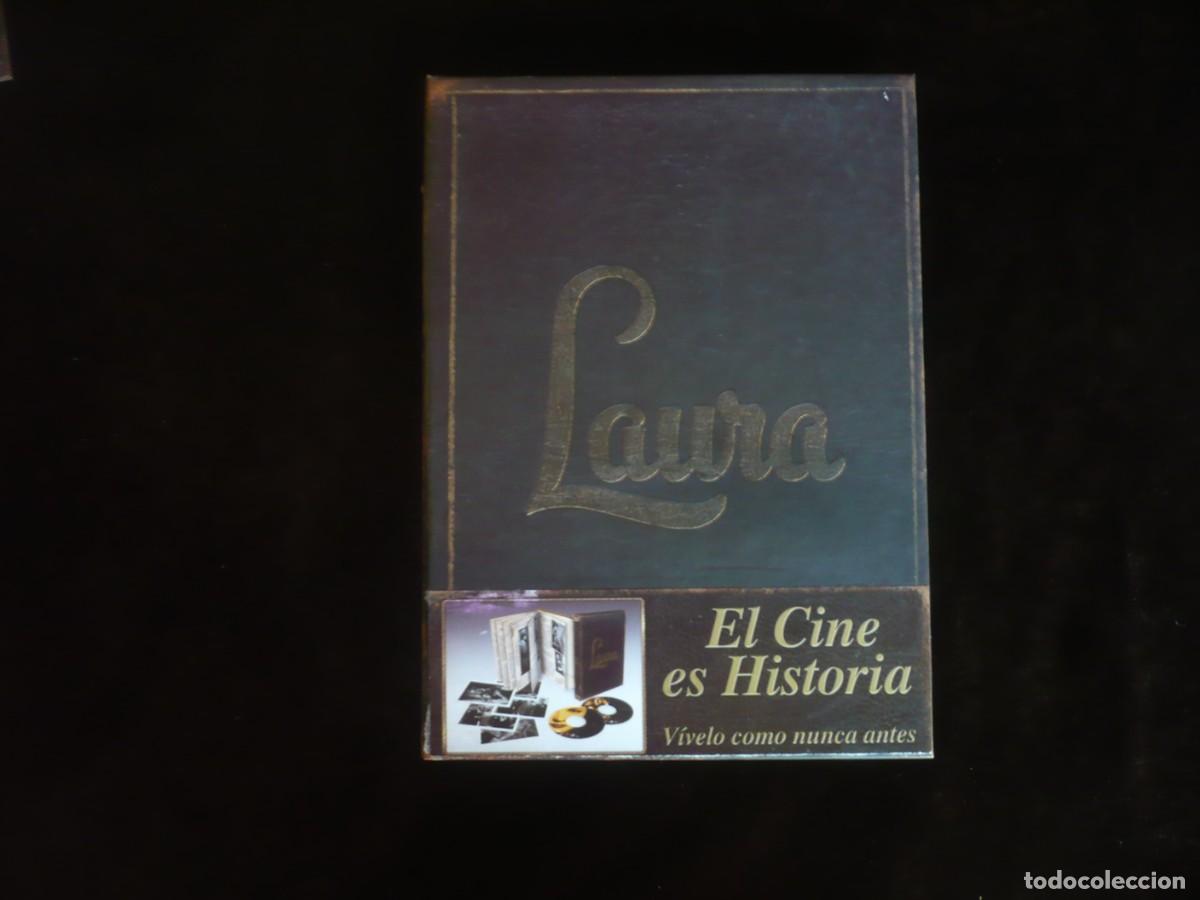 Cine: laura - edicion con 2 discos y libreto con postales - dvd como nuevos